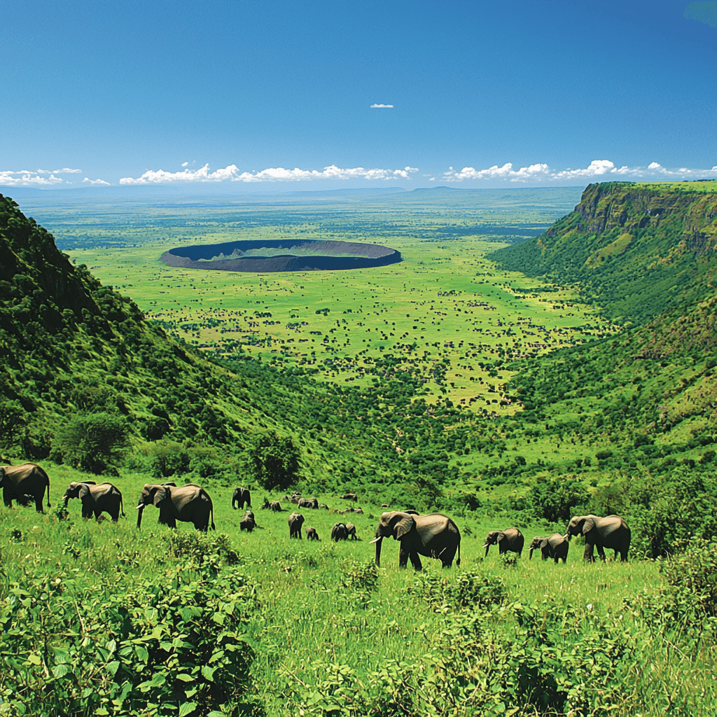 Ngorongoro Crater Paint By Number