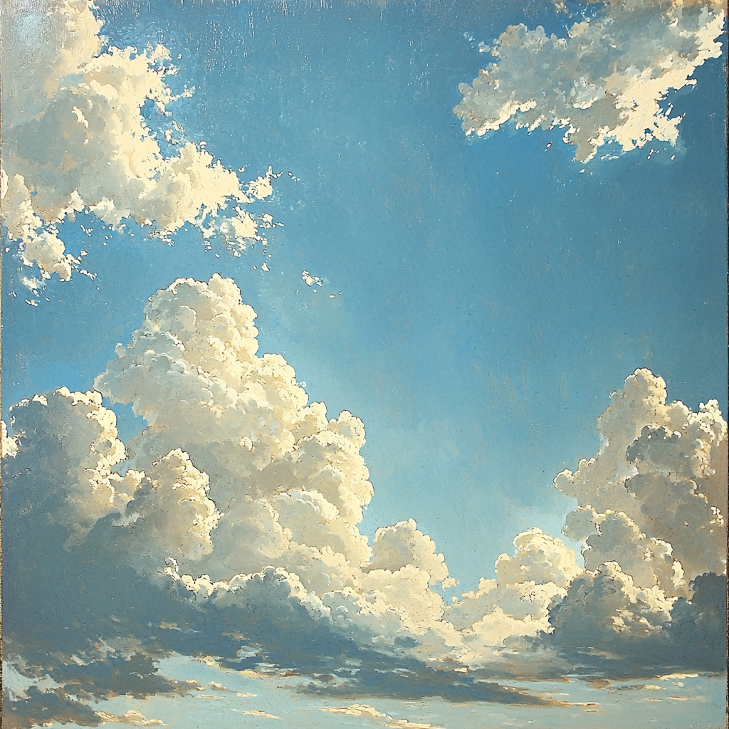 Leonardo Da Vinci Inspired The Serenity Of Sky Painting Number Kit