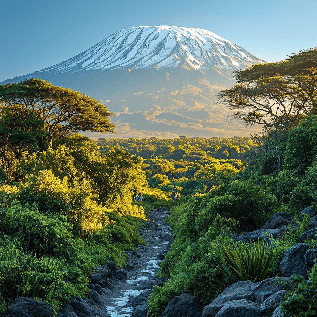 Kilimanjaro National Park Paint By Number