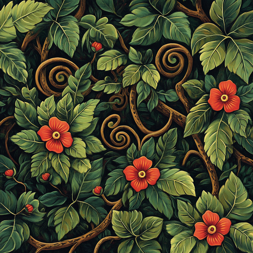 Frida Kahlo Inspired Resilient Jungle Symphony Numbered painting kits