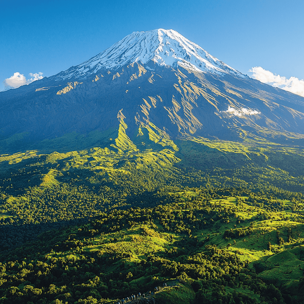 Kilimanjaro - Tanzania Number Painting