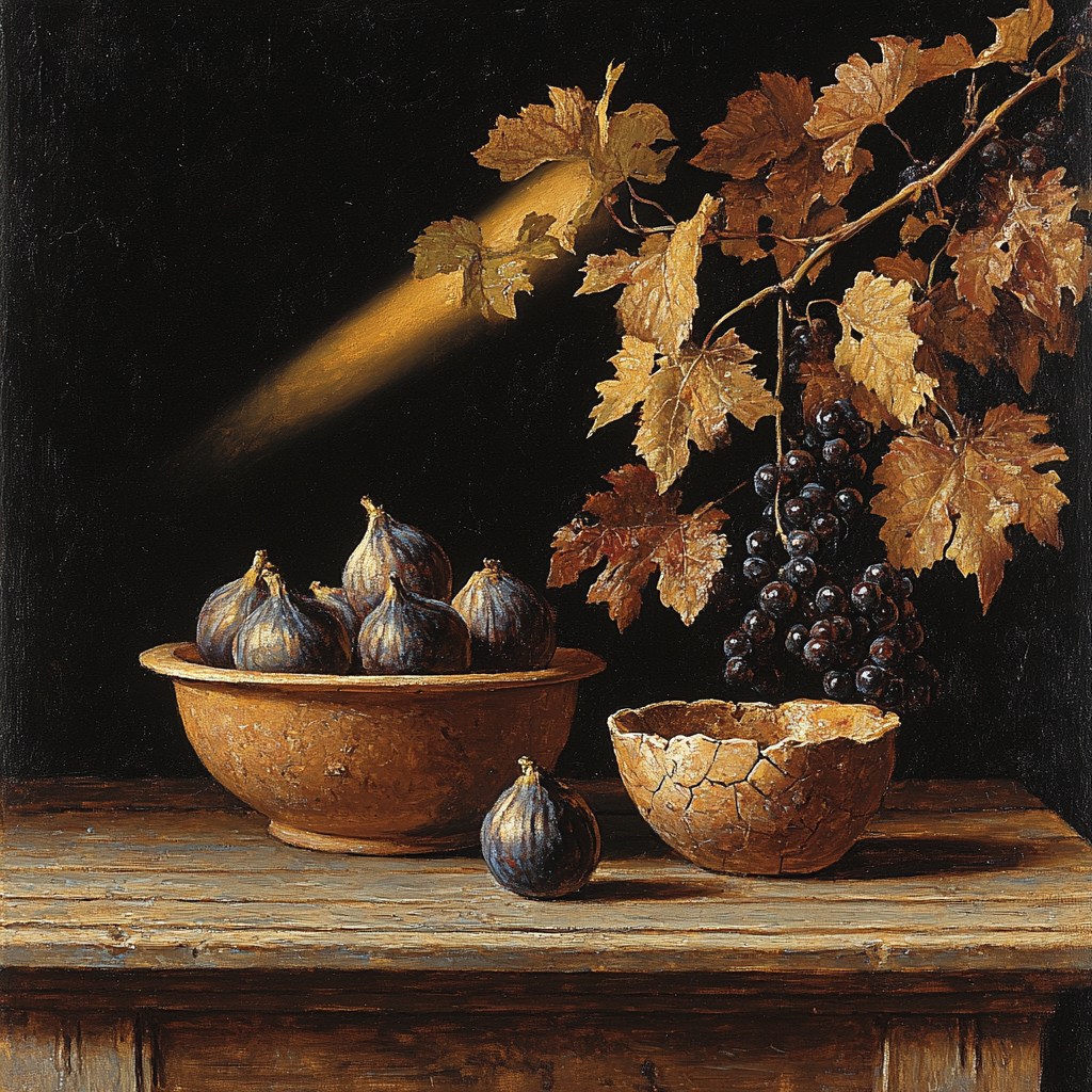 Caravaggio Inspired Still Life Study Painting by numbers kit