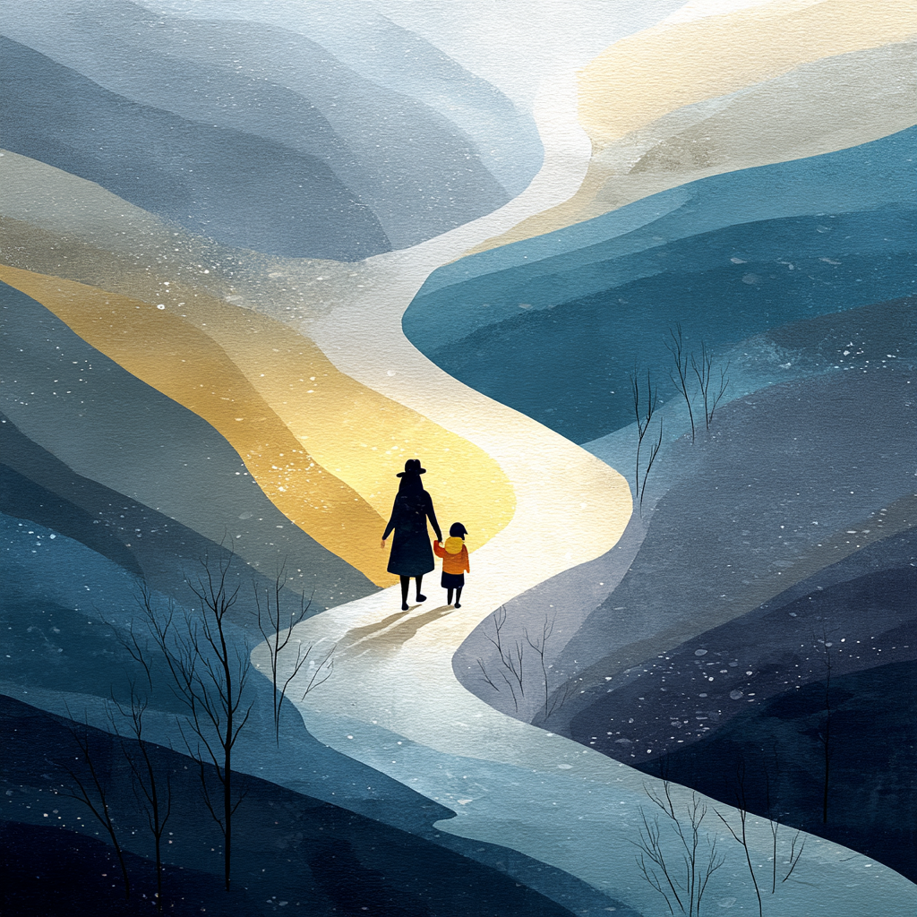 Joyful Steps Through Time Paint By Numbers Art