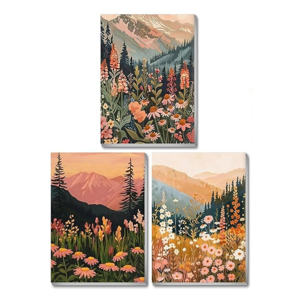 3 Pack Of Halloween Ghost Paint By Numbers