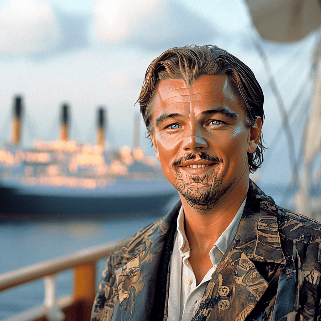 Leonardo DiCaprio: Beyond Titanic - A Visionary Voyage Paint By Color
