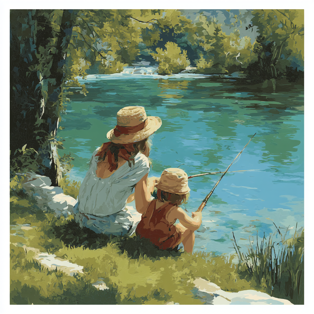 Rivers Of Love Paint By Numbers