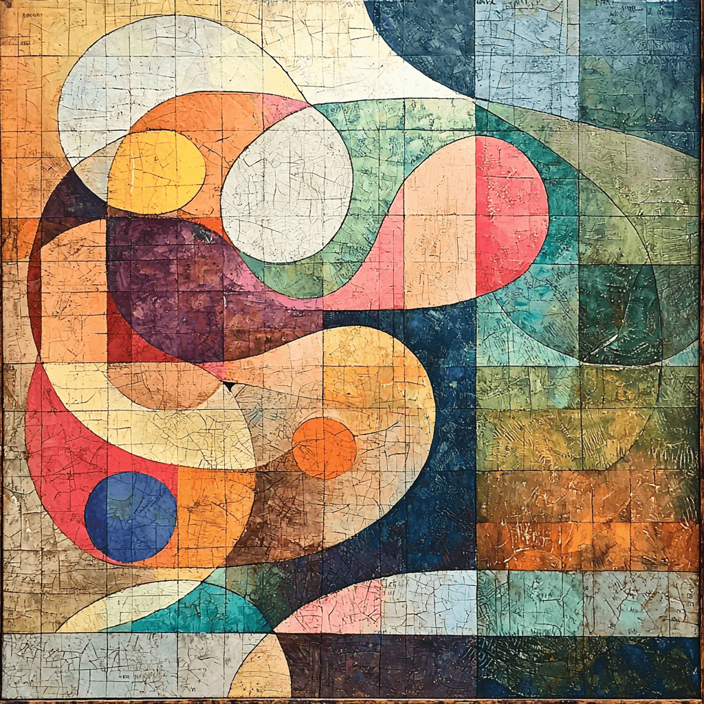 Paul Klee Inspired Poetry Of Abstraction Painting By Numbers Kit