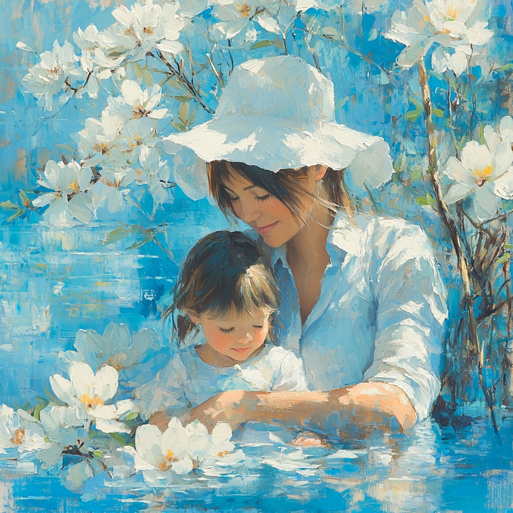 A Mother's Lullaby Painting By Numbers Kit