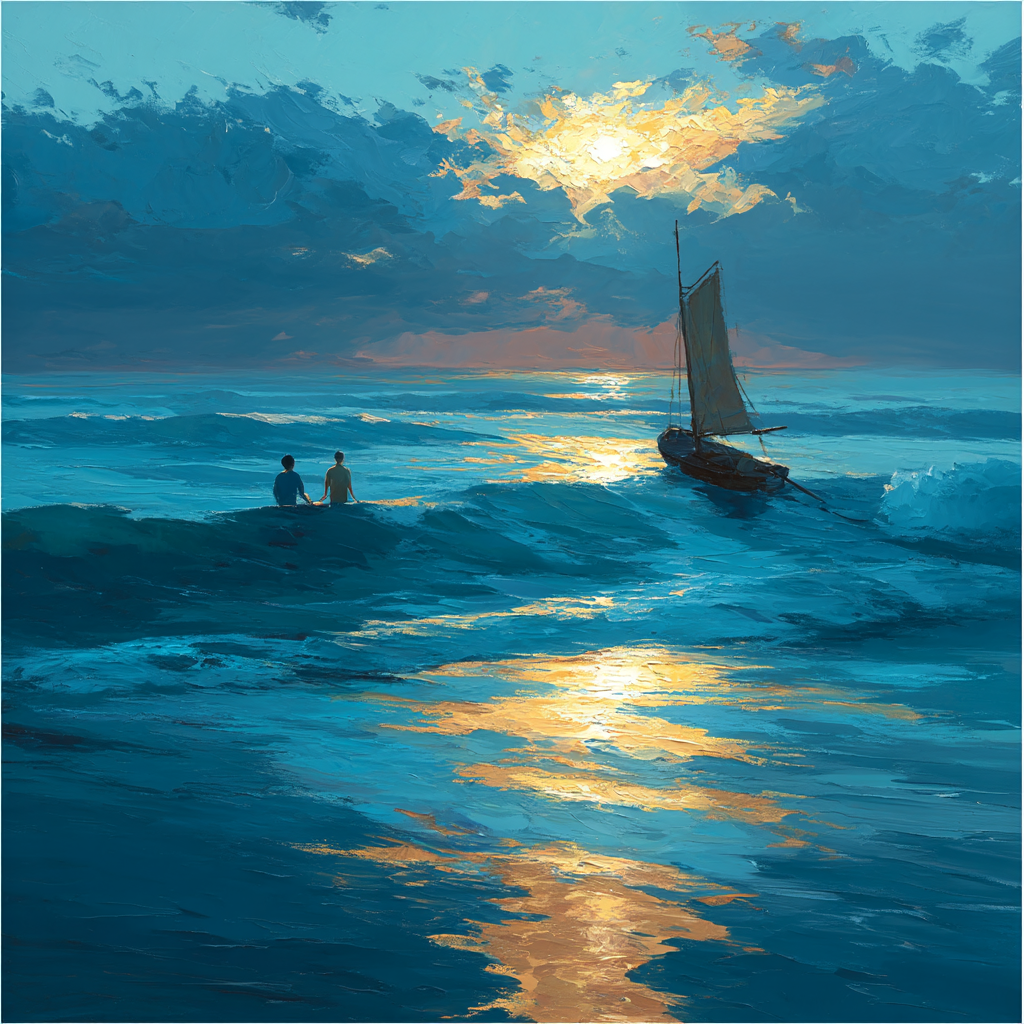 Sailing Into Sunshine Paint By Numbers