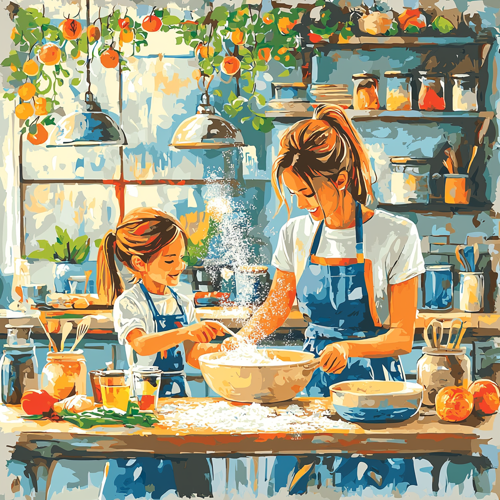 Mom's Special Recipe Paint By Numbers Kits