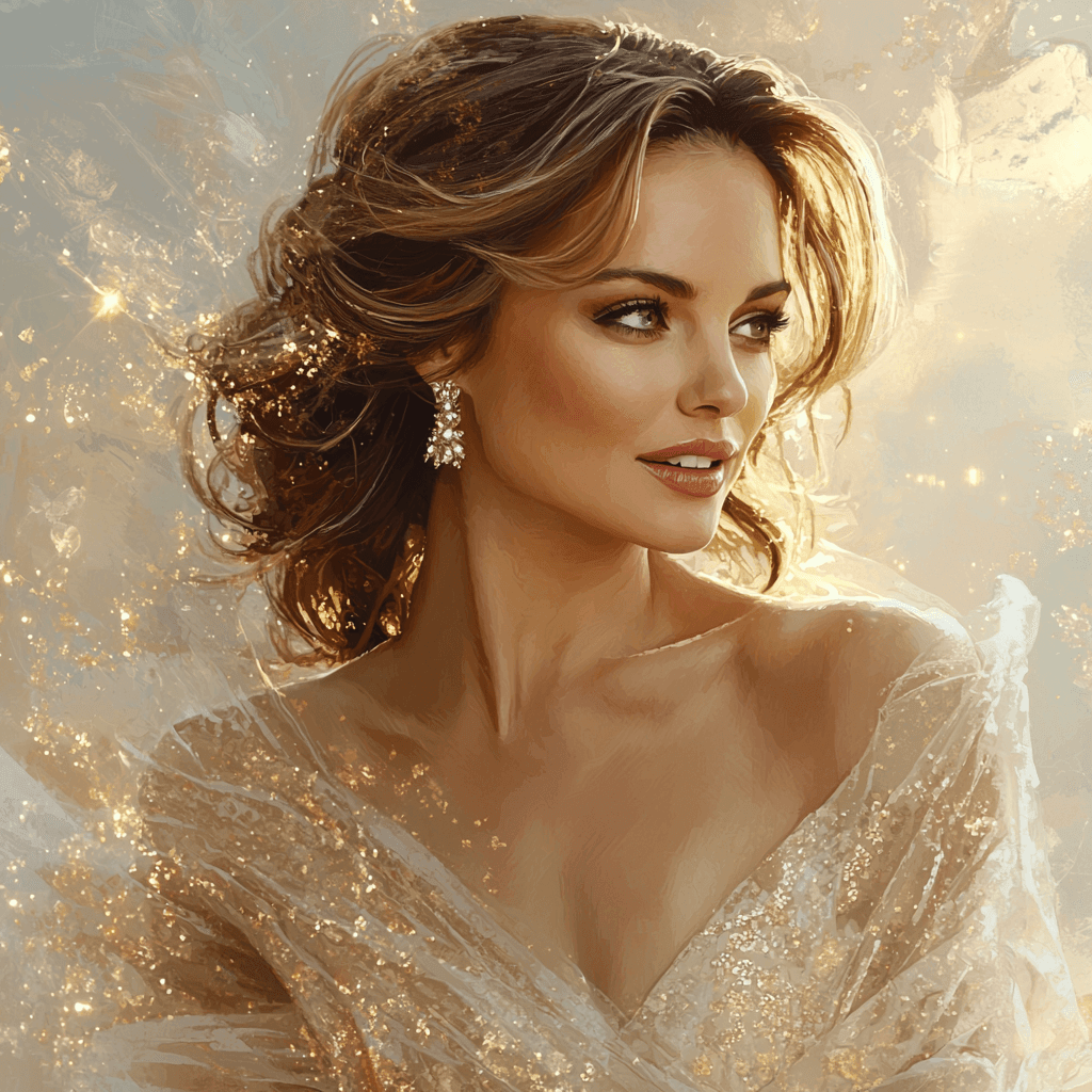 Angelina Jolie: The Bold Heart Of The Silver Screen Paint By Numbers Art