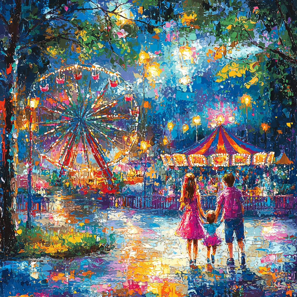 The Magic Of Moments Paint By Numbers Art