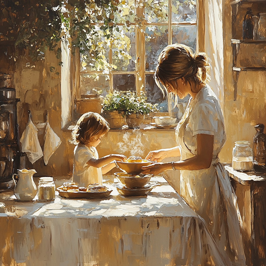 Rays Of Morning Love Paint By Numbers Art