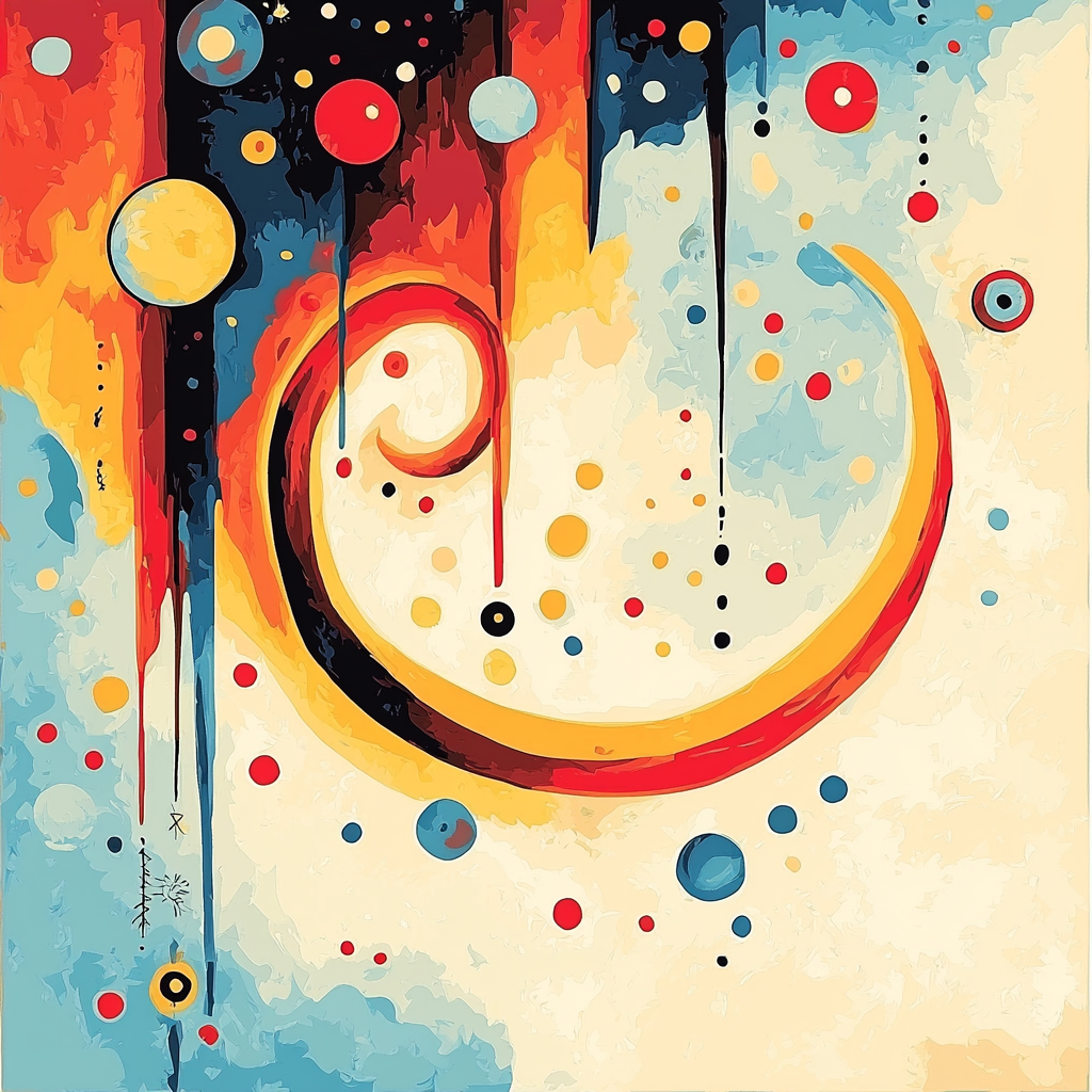 Joan Miró Inspired Cosmic Fantasia Paint By Numbers