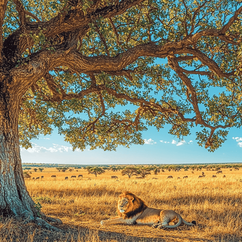 Kruger National Park - South Africa Number Painting