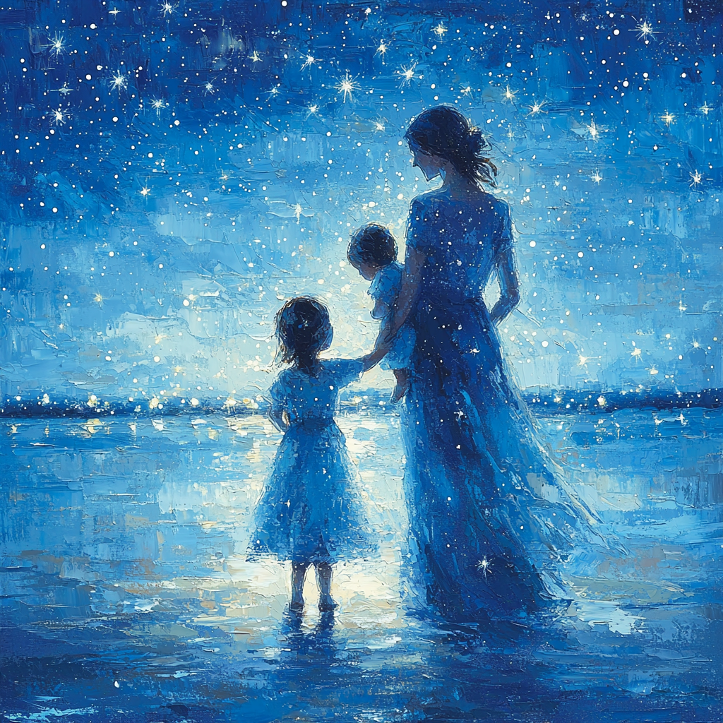 A Mother's Dream Painting By Numbers Kit