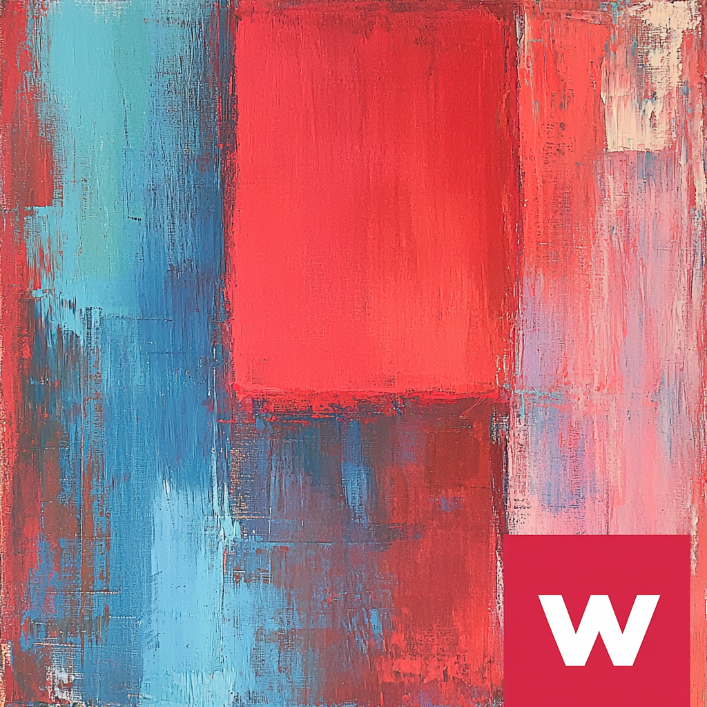 Mark Rothko Inspired Flame And Calm Paint By Numbers