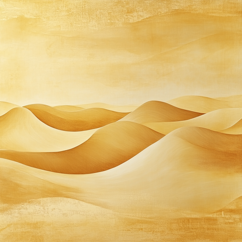 Michelangelo Inspired Whispering Dunes painting number kit