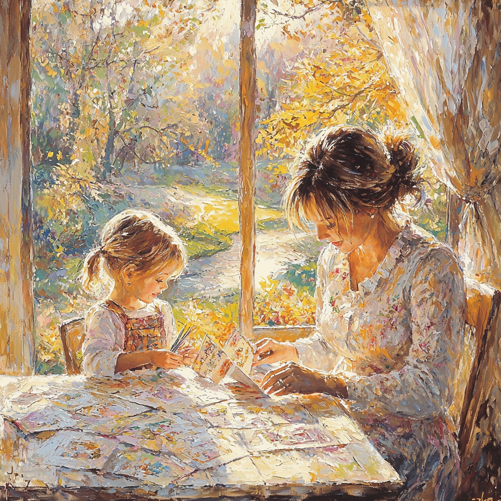 The Love Between Us Paint By Numbers Art
