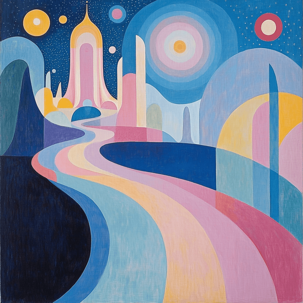 Hilma Af Klint Inspired Astral Wanderlust Numbered Painting Kits