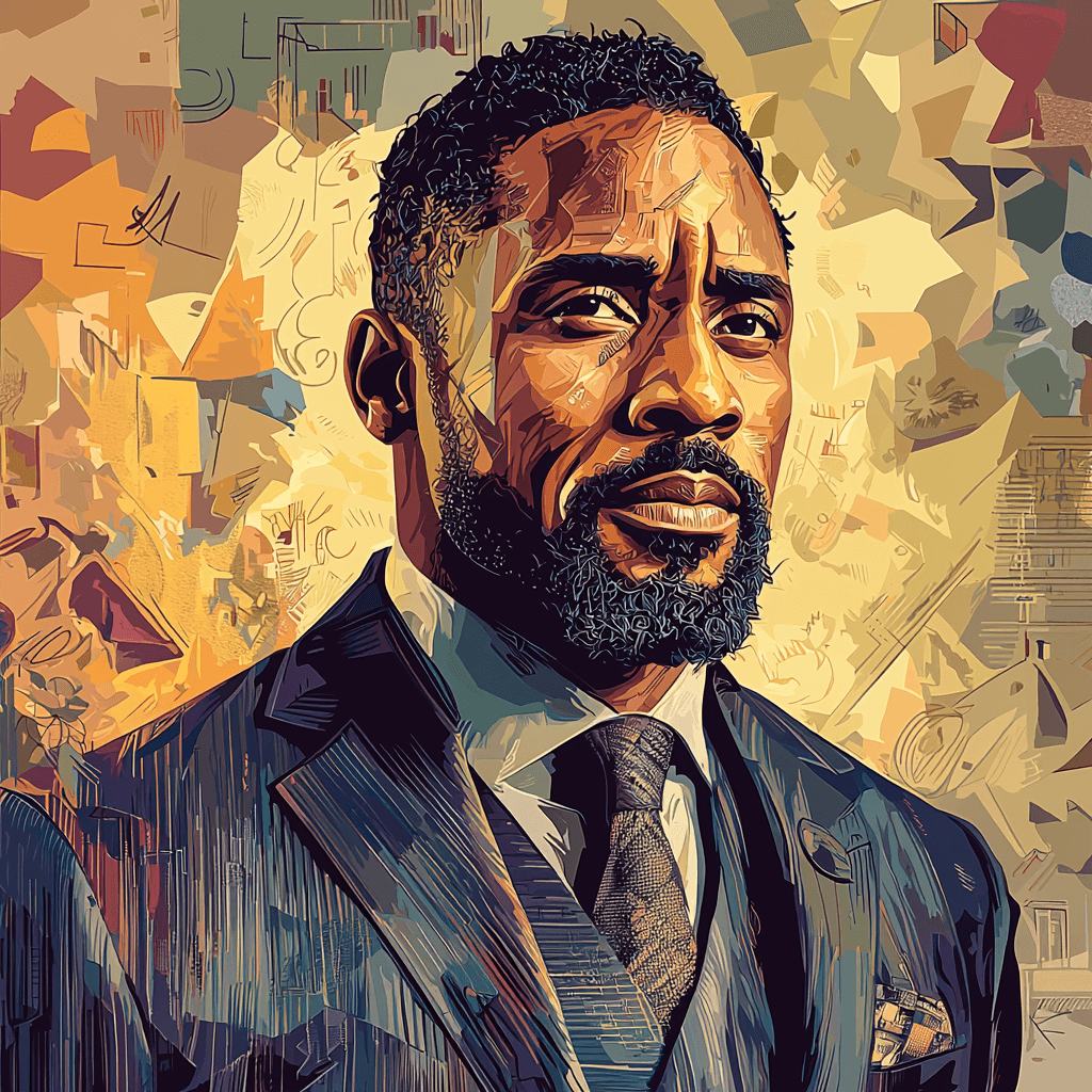 Idris Elba: The Charismatic King Of Versatility Painting Number Kit