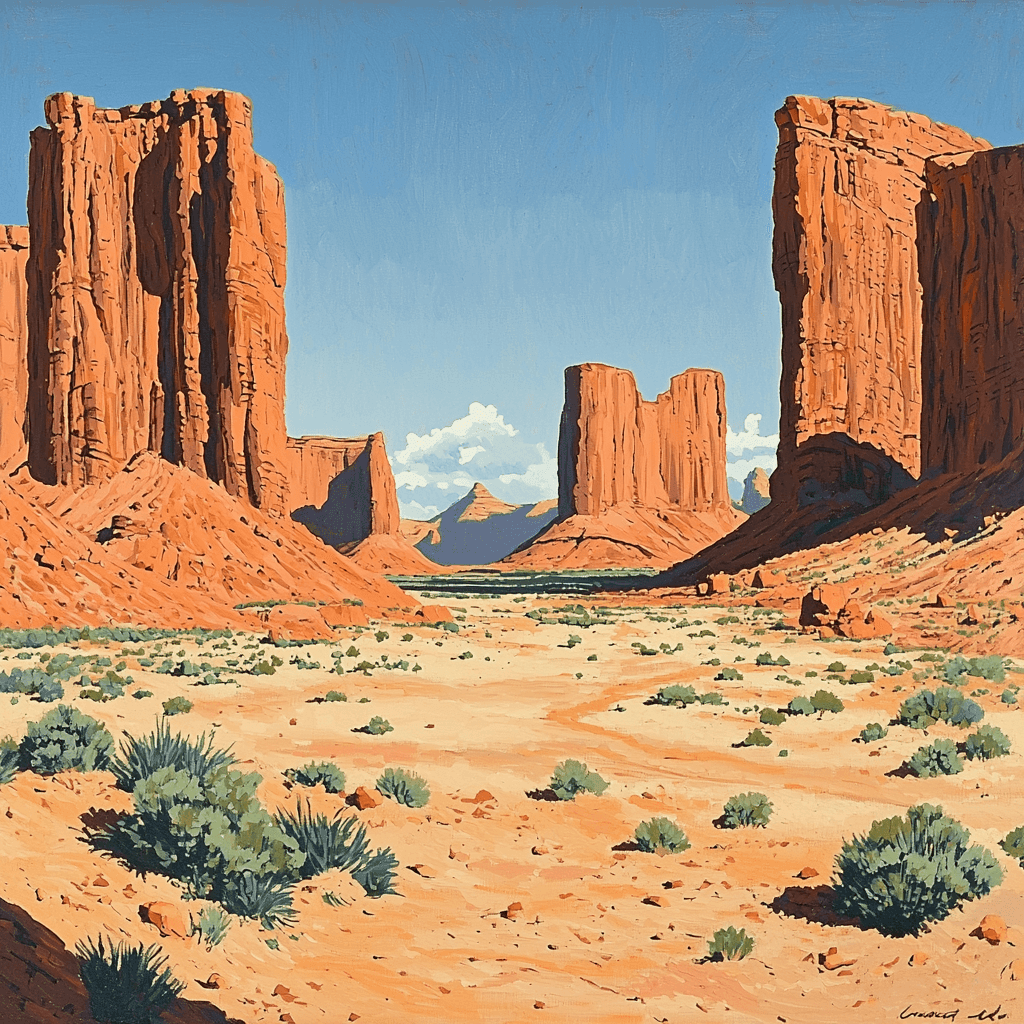 Monument Valley, Utah Numbered Painting Kits