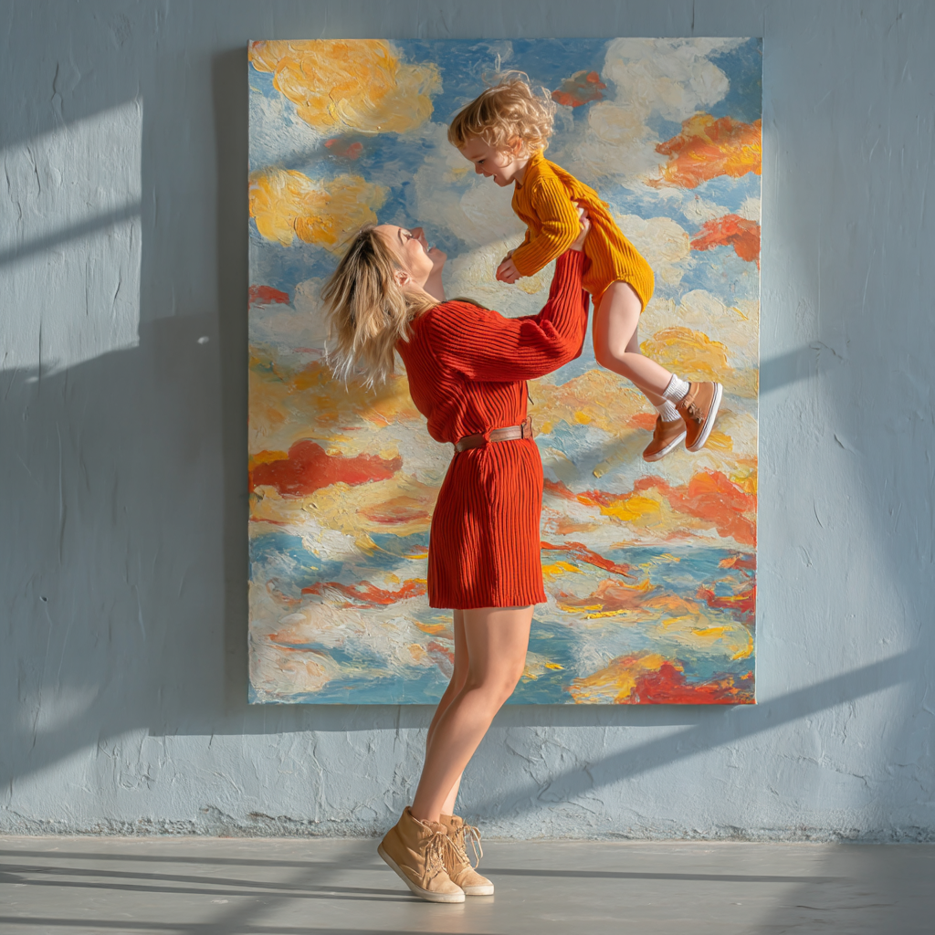 Dance Of Motherhood Painting By Numbers Kit