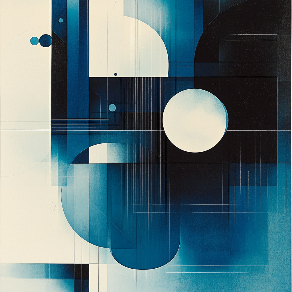 Kazimir Malevich Inspired Temporal Forms Paint By Numbers Art