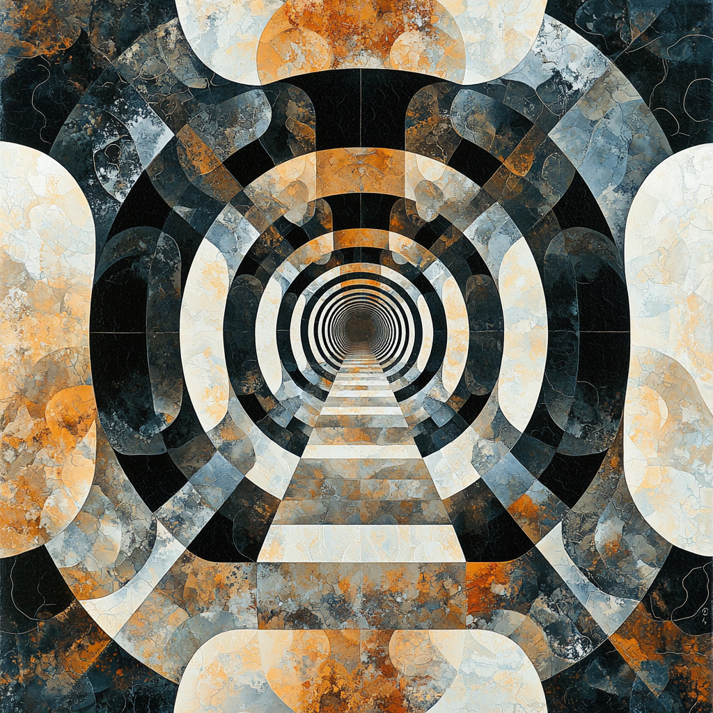 M.C. Escher Inspired Infinite Symmetry Paint By Numbers