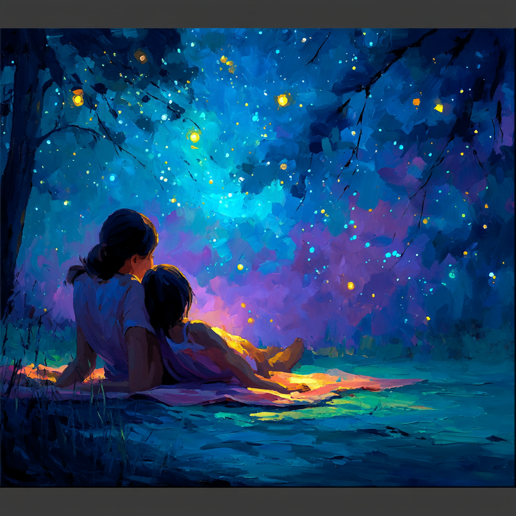 Stars Of Love Painting By Numbers Kit