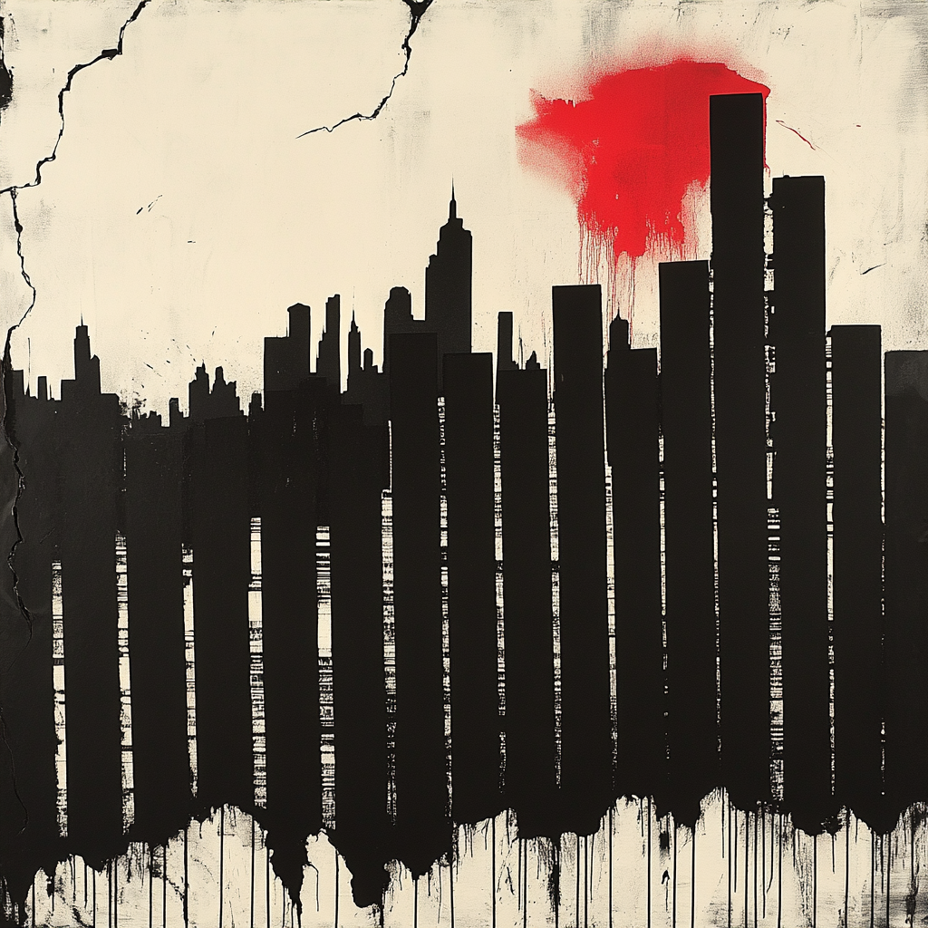 Banksy Inspired Anti Capitalism Numbered painting kits