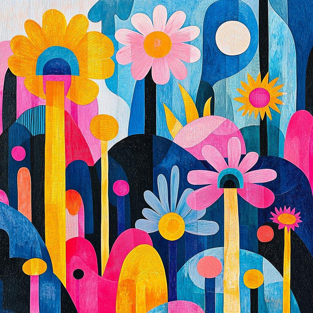 Paul Klee Inspired Dreamlike Whimsy Paint By Color