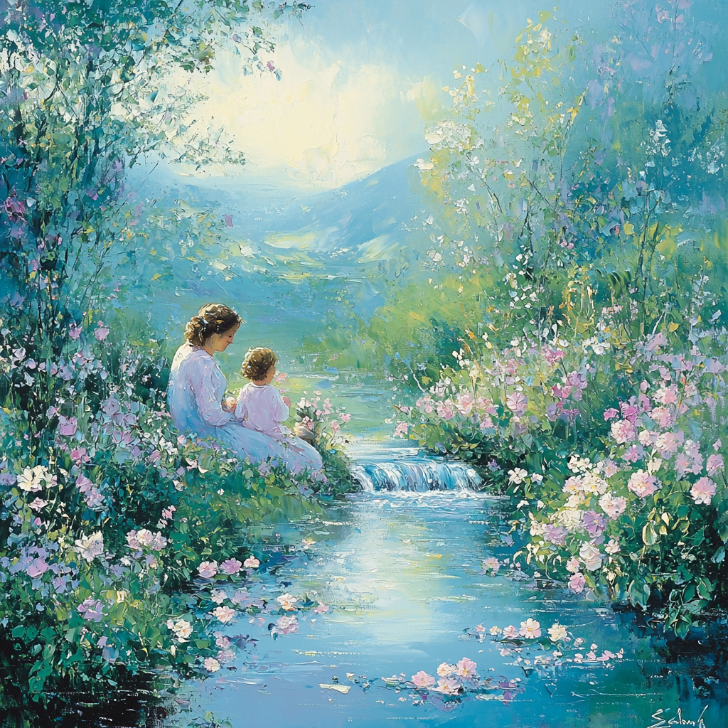 Serenade Of Serenity Numbered Painting Kits