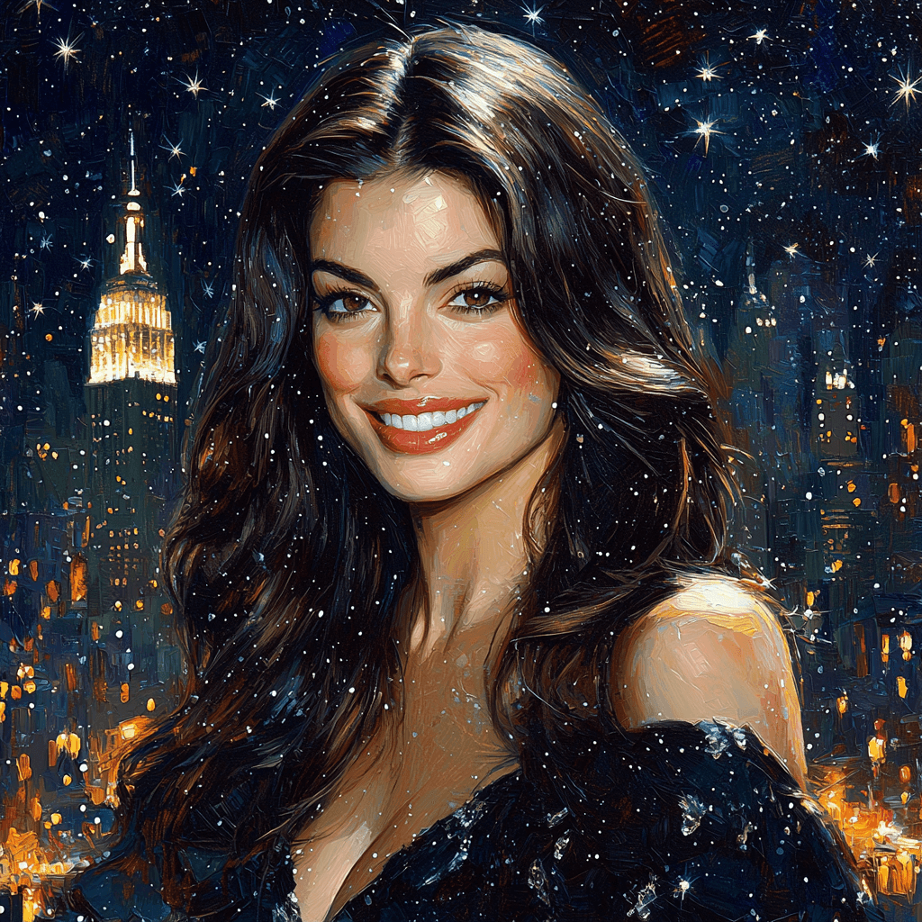 Anne Hathaway: Enchanting The World From Gotham To Les Misérables Paint By Number
