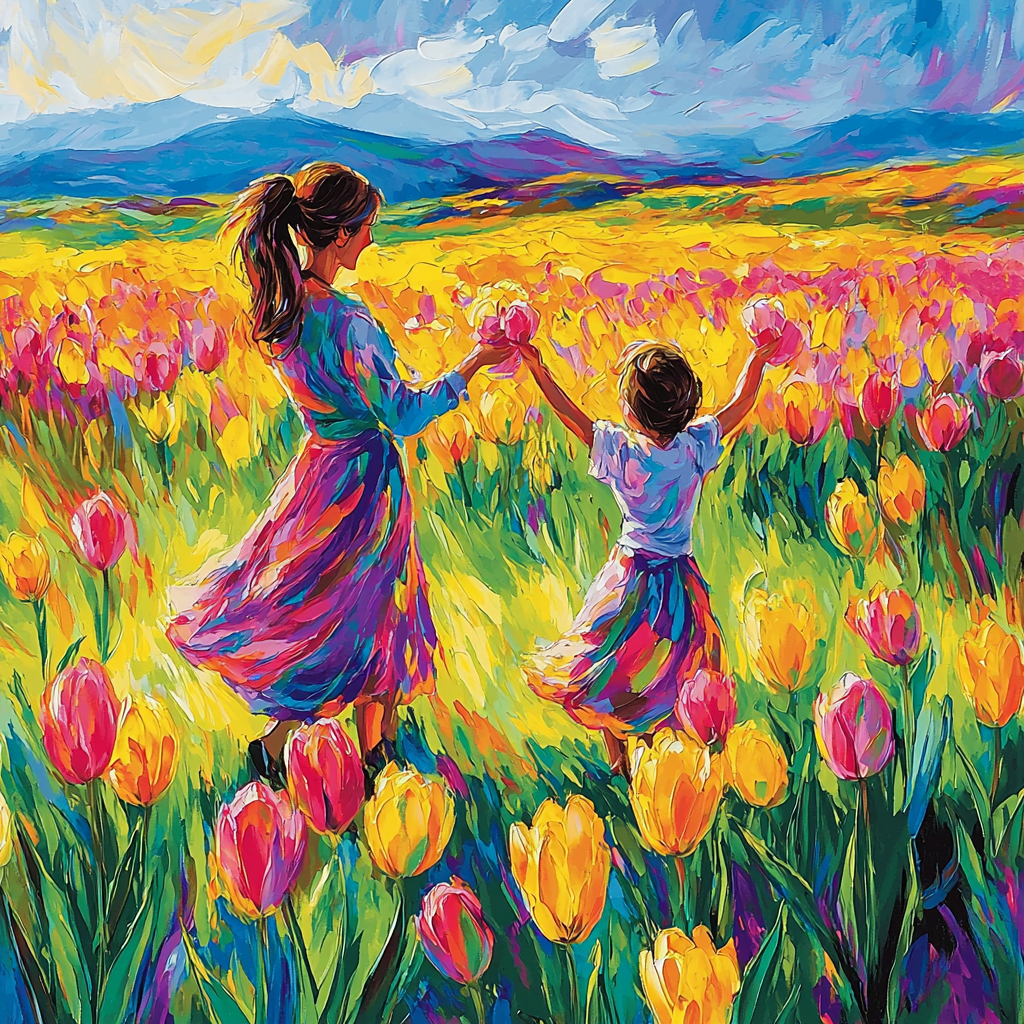 Spring’s Song Paint By Numbers Art