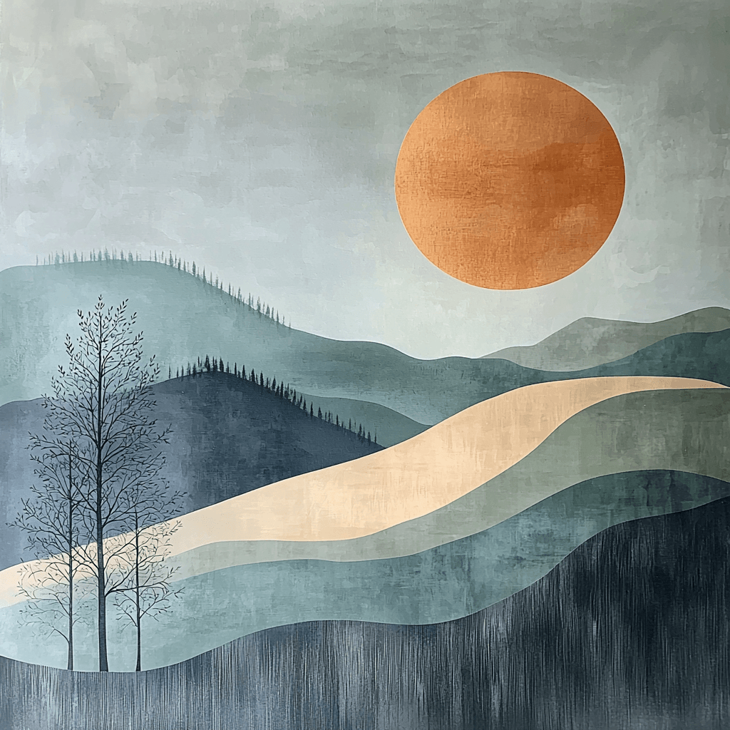 Nandalal Bose Inspired Nature's Elegy Paint By Numbers Kits