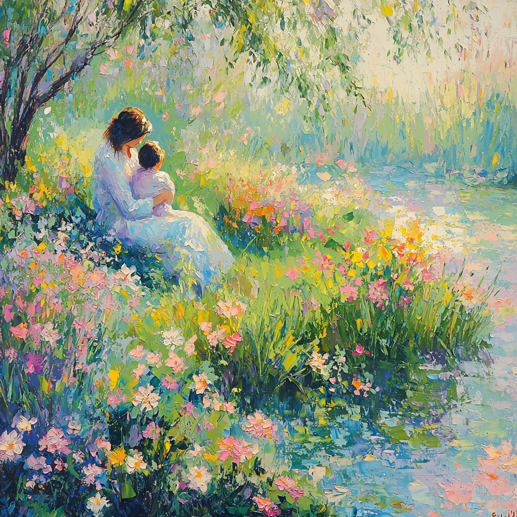 Mother's Serenity Garden Paint By Numbers Kits