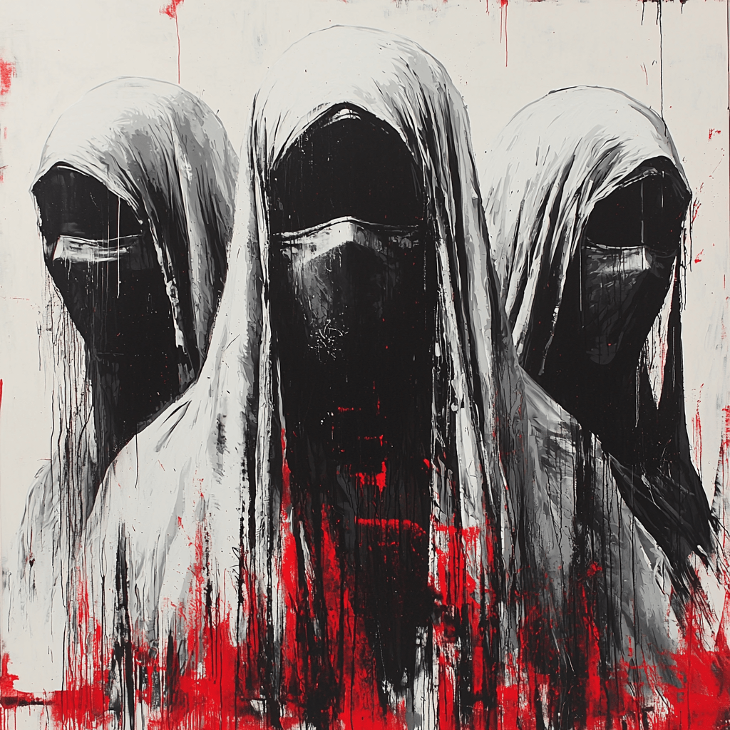 Banksy Inspired Veil Of Apathy Paint By Numbers Kits