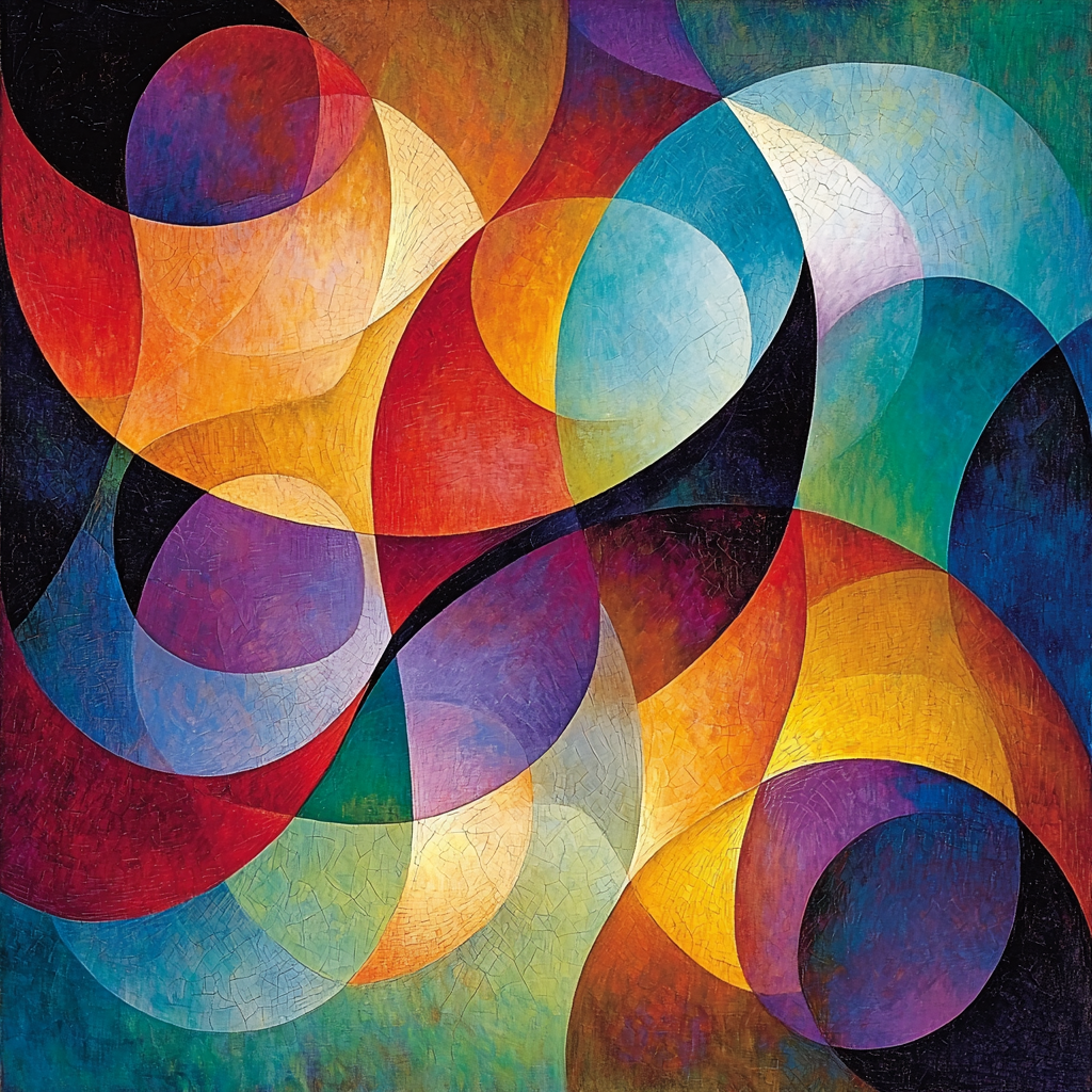 Max Ernst Inspired Dancing Lights Of Imagination Paint By Numbers Kits