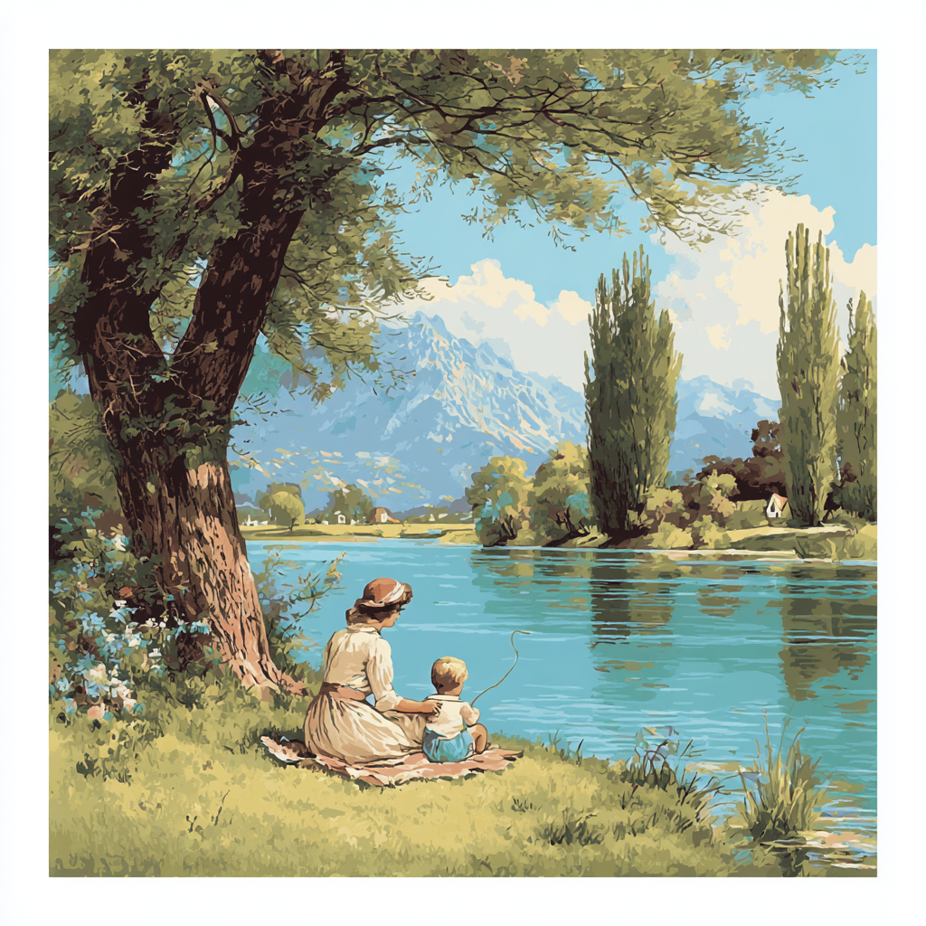 Mother’s Nature Retreat Paint By Number