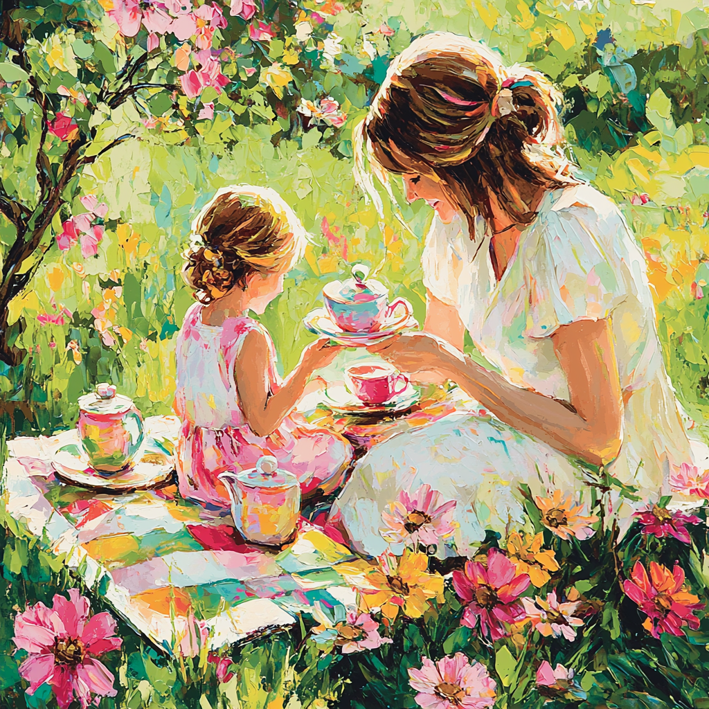 Mother’s Day Tea Celebration Paint By Number