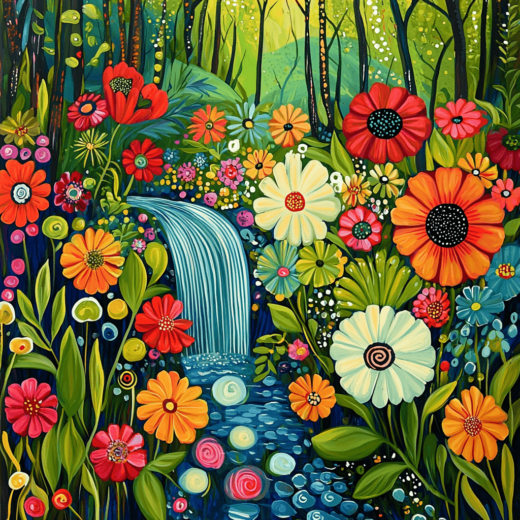 Frida Kahlo Inspired A Garden Of Dreams Paint By Numbers Art