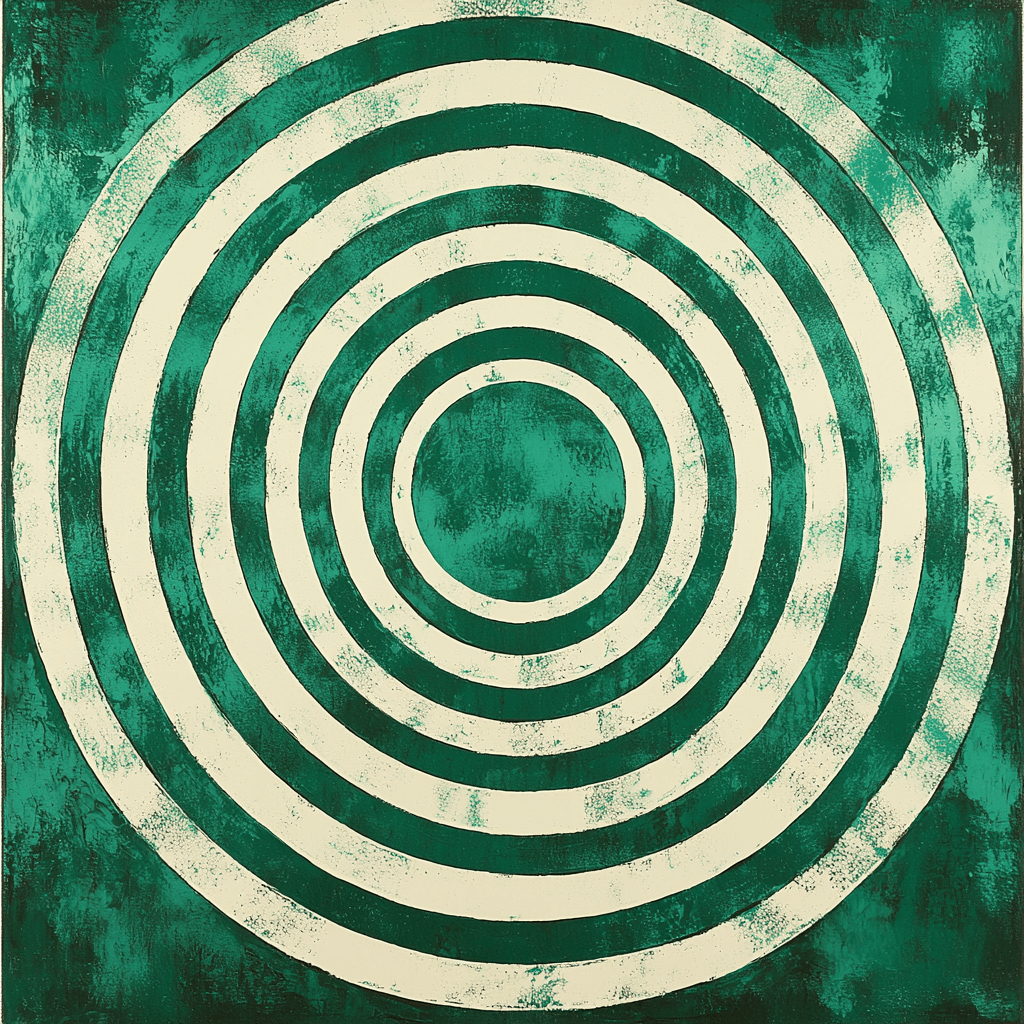 Yayoi Kusama Inspired Transcendent Circles Painting By Numbers Kit