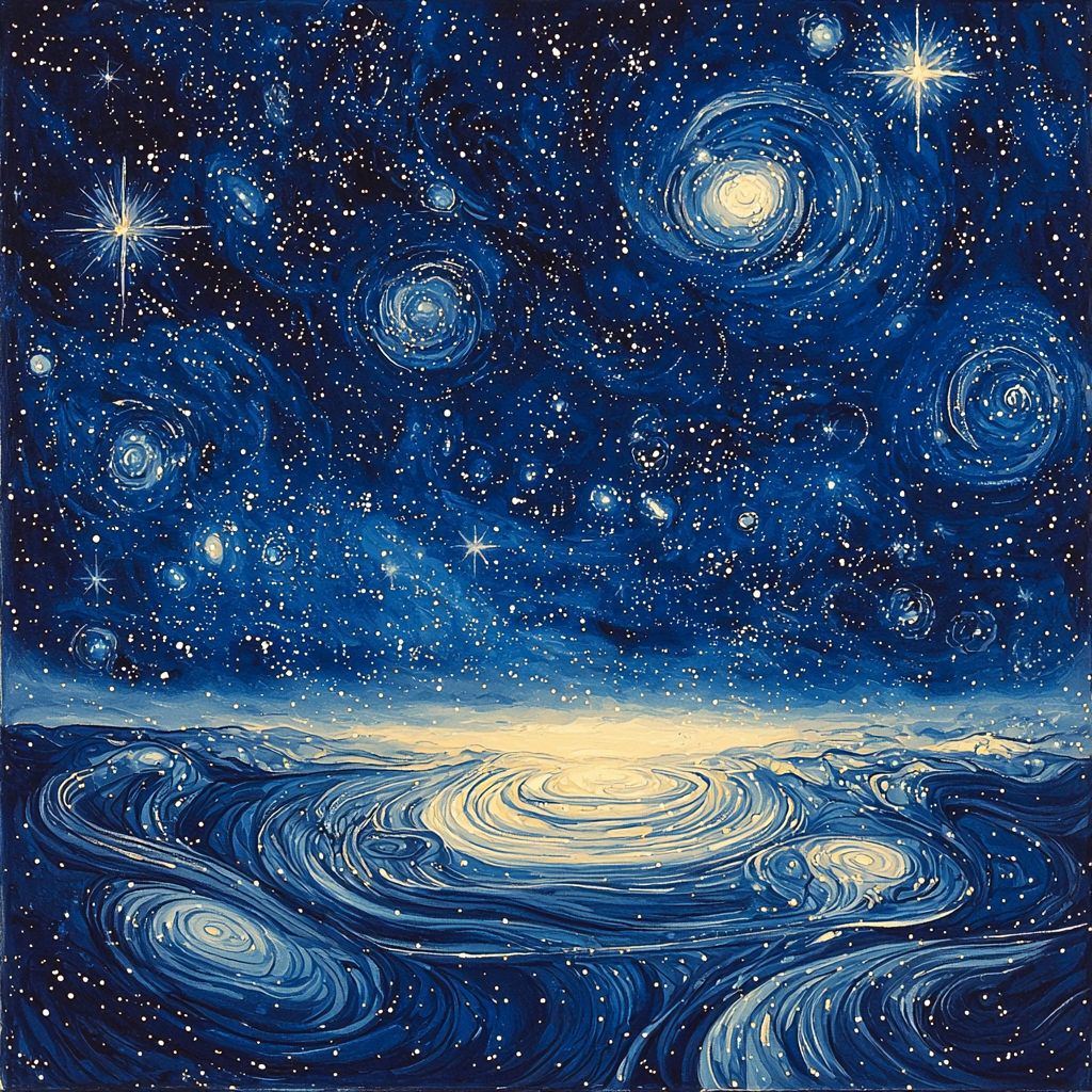 Michelangelo Inspired Mystic Horizon Painting Number Kit