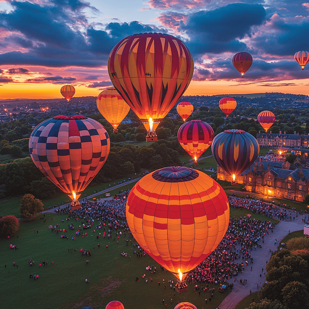 Bristol Balloon Fiesta - Bristol Numbered Painting Kits