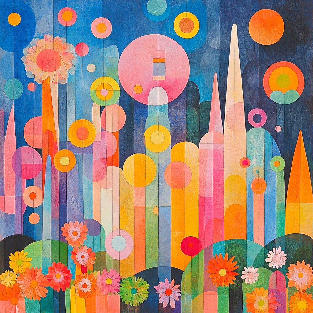 Paul Klee Inspired Innocent Dreams Painting Number Kit