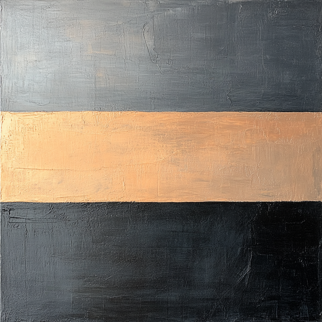 Mark Rothko Inspired Tectonic Silence Numbered painting kits