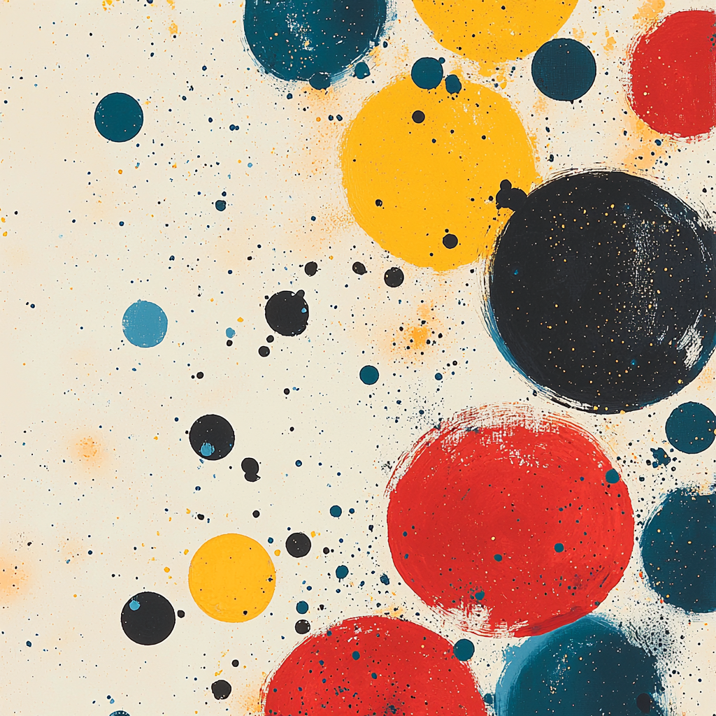 Joan Miró Inspired The Joy Of Colorful Abstraction Number Painting