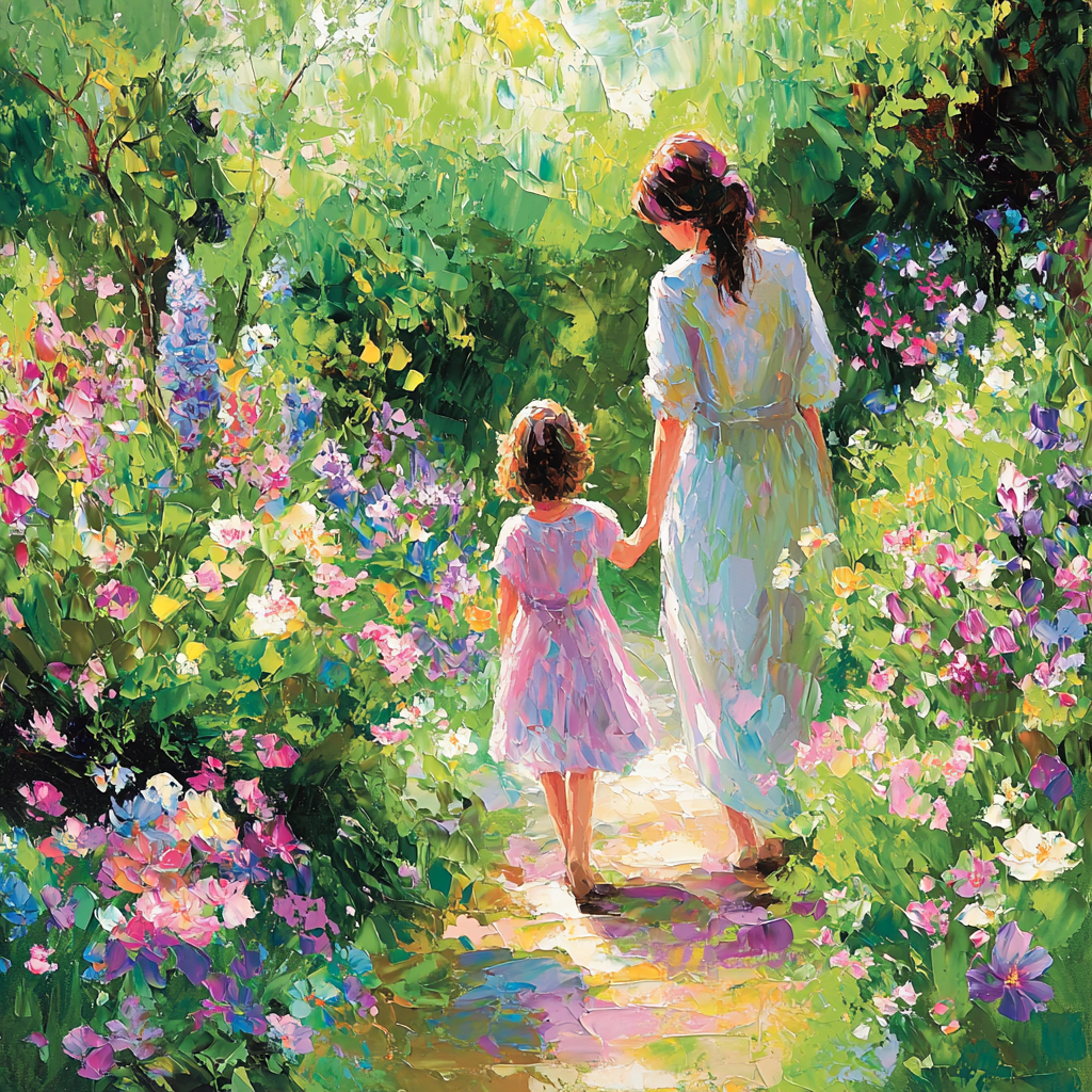 Garden Of Tenderness Paint By Numbers