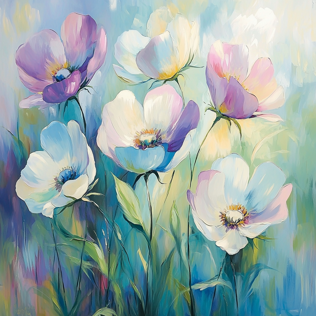 Edgar Degas Inspired The Language Of Flowers Paint By Number